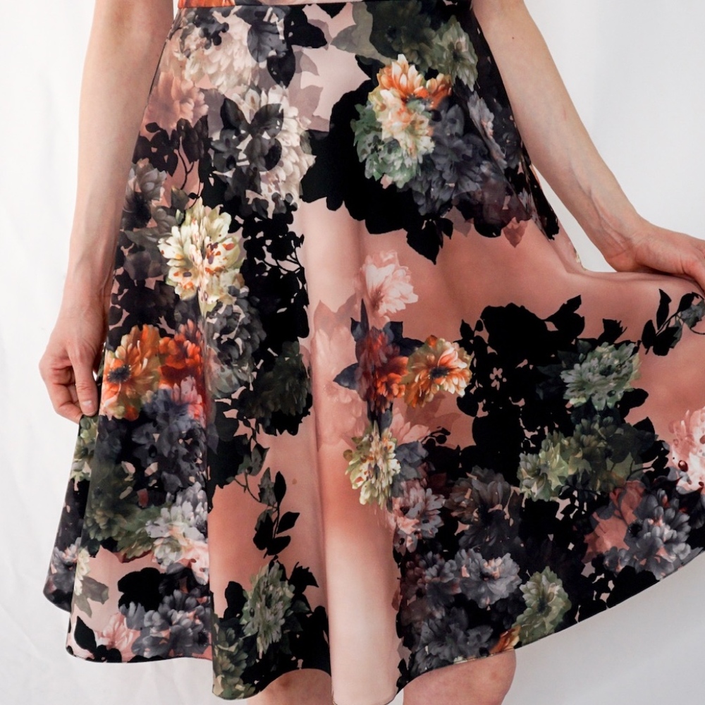 SANDRO FERRONE ROMA Floral Print Dress 0154 - Picture 8 of 8